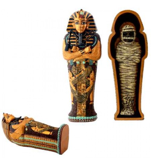 King Tut Coffin with King Tut Mummy