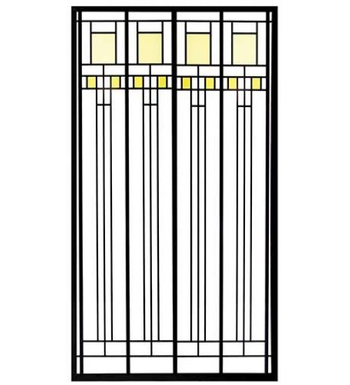 Frank Lloyd Wright Oak Park Playroom Art Glass Panel