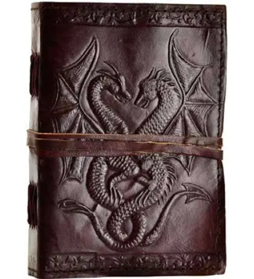 Double Dragon Leather Journal