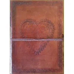 Heart Leather Journal