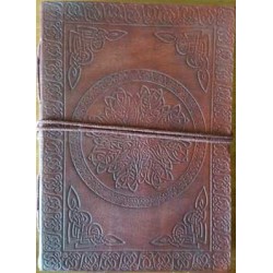 Celtic Mandala Leather Journal