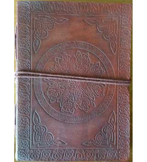 Celtic Mandala Leather Journal