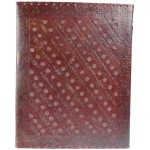 3 Stone Leather Blank Book with Latch - 10 x 13