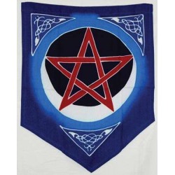 Pentacle Moon Pennant