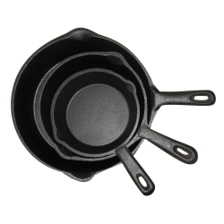 Cast Iron Skillet Trio