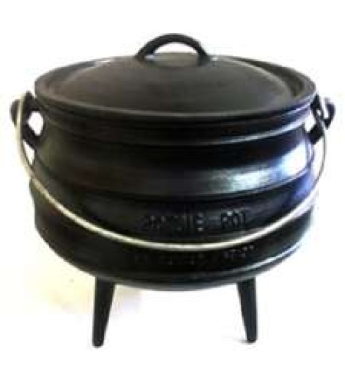 Cast Iron Potjie Cauldron - 20 Gallon, Size 30