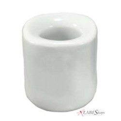 White Mini Taper Candle Holder