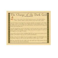 Charge of the Dark God Parchment Poster
