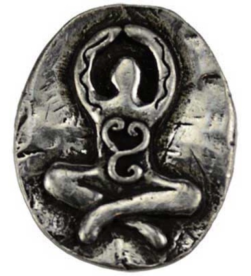 Goddess Pewter Pocket Charm