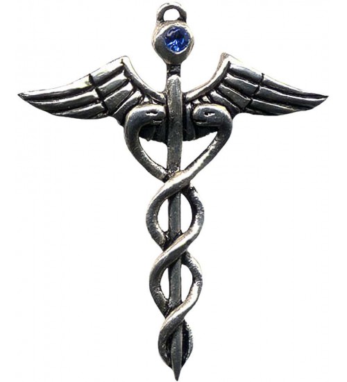 Caduceus Amulet for Healing