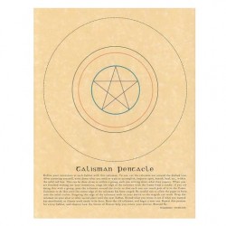Pentacle Talisman Spell Page